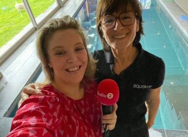 Komvandatgataf: Radio2 test de aquaspinning